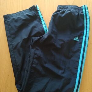 Adidas 3 Stripe Mesh Lined Wind Pants Joggers Trainers